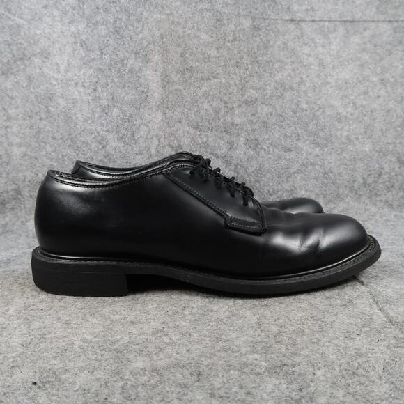 Bates Shoes Mens 8.5 Derby Oxford Classic Dress Black Lace Up Work Formal Vibram main image 8